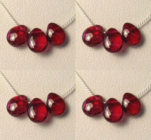 Load image into Gallery viewer, Stunning .97cts Natural Red Spinel Smooth Briolette | 6.5x5.5mm | 1 Bead |
