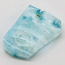 Load image into Gallery viewer, 96cts Druzy Natural Hemimorphite Pendant Bead | Blue | 36x28x10mm | 1 Bead |
