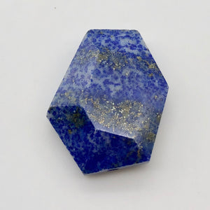 45cts Starry Indigo Lapis Lazuli 28x22mm Pendant Bead 10478U - PremiumBead Alternate Image 5
