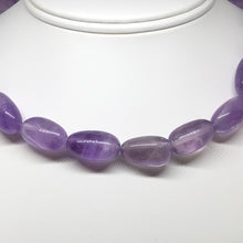 Load image into Gallery viewer, Grape Candy Amethyst Nugget Focal Bead Strand 110475B - PremiumBead Alternate Image 4
