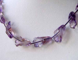 1 Natural Amethyst Lily Masterfully Hand Carved Flower 9608 - PremiumBead Alternate Image 2