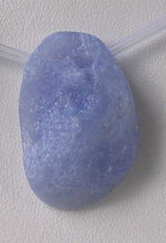 Load image into Gallery viewer, Druzy Blue Chalcedony Briolette Bead Strand 109392I - PremiumBead Alternate Image 3
