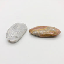Load image into Gallery viewer, Wow! Ocean Jasper 41x21mm Faceted Designer Bead Strand - PremiumBead Alternate Image 3
