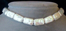 Load image into Gallery viewer, Double-Drill Rectangle White Coin FW Pearl Strand 104812 - PremiumBead Alternate Image 2
