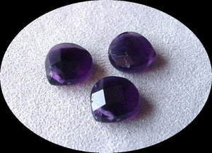 3 Amethyst Faceted Briolette Beads | 11x5mm | Imperial Purple | 4672 - PremiumBead Alternate Image 10