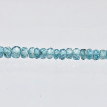 Load image into Gallery viewer, 78.9cts Natural Blue Zircon 4x2.5-3x1.5mm Graduated Faceted Bead Strand 10845 - PremiumBead Alternate Image 3
