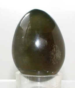 Wonderful Multi-Hue Fluorite Hand Carved Egg 006469C - PremiumBead Alternate Image 3