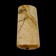 Load image into Gallery viewer, Earthy Leopard Skin Jasper Rectangle Bead | 40x16x7mm | 1 Bead |

