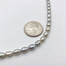 Load image into Gallery viewer, Silvery Platinum Freshwater Pearl Strand | 8x6-6.5x5mm | ~55 pearls | 110864 - PremiumBead Alternate Image 3
