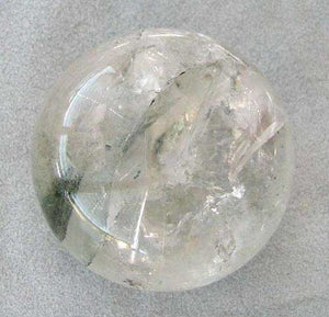 Wow Rare Natural Clorinated Quartz Crystal 2 inch Sphere 7698 - PremiumBead Alternate Image 4