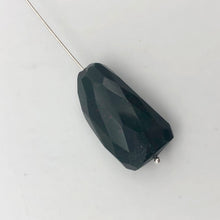 Load image into Gallery viewer, Hand Faceted 3 Bloodstone Focal Pendant Bead | 26-23mm | Green/Red | 6214 - PremiumBead Alternate Image 5
