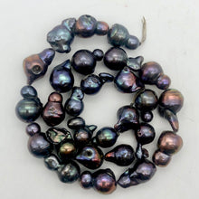 Load image into Gallery viewer, Magnificent!! 2 one of a kind Black Peacock Fireball FW Pearl - PremiumBead Alternate Image 12
