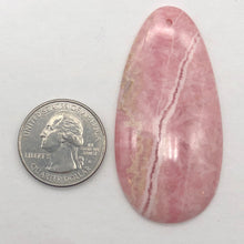 Load image into Gallery viewer, Natural Lacy Pink Rhodochrosite Pendant Bead | 60x30mm| Pink | Teardrop | 1 Bd | - PremiumBead Alternate Image 3
