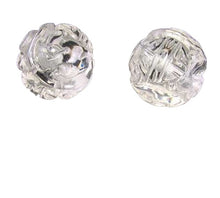 Load image into Gallery viewer, 1 Unique Hand Carved Long Life Natural Quartz 19mm Bead 10357A | 19mm | Clear
