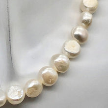 Load image into Gallery viewer, Baroque Creamy White FW Pearl 8&quot; Strand| 9.5x9x6 to 13x9x6mm| White| 21 Pearls | - PremiumBead Alternate Image 4
