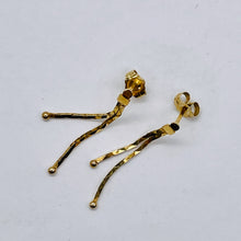 Load image into Gallery viewer, 14K Gold Chain Drop Dangle Earrings | 1&quot; Long | Gold | 1 Pair |
