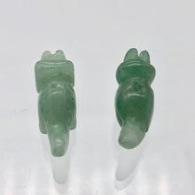 Load image into Gallery viewer, Dinosaur 2 Carved Aventurine Triceratops Beads | 22x12x7.5mm | Green - PremiumBead Alternate Image 8
