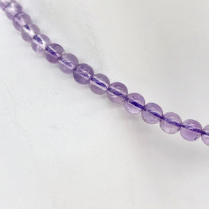 Lilac Natural 4mm Amethyst Round Bead Strand | ~96 Beads | 10813 - PremiumBead Alternate Image 3