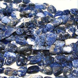 Delightful Natural Sodalite Nugget Bead 16 inch Strand 108460 - PremiumBead Alternate Image 2