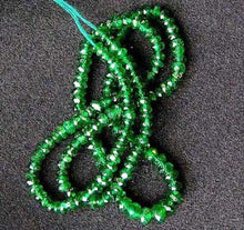 Load image into Gallery viewer, AAA Tsavorite Garnet Faceted Bead Strand 62cts 104297A - PremiumBead Alternate Image 2
