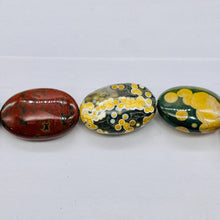 Load image into Gallery viewer, Ocean Jasper Graduated Oval Strand | 22x17x7 to 26x21x8mm | Multi-color | 17 Bds

