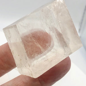 Optical Calcite / Raw Iceland Spar Natural Mineral Crystal Specimen | 1.5x1.4" | - PremiumBead Alternate Image 2