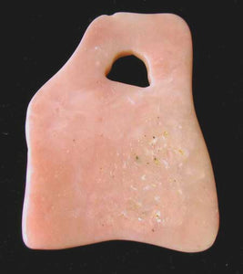 118.5 Carats Perfect Shape Designer Pink Peruvian Opal Pendant Bead 9867Af - PremiumBead Alternate Image 3