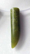 Load image into Gallery viewer, 1 Chartreuse Serpentine &#39;Dragon Claw&#39; Pendant Bead 8573 - PremiumBead Alternate Image 2
