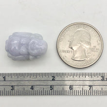 Load image into Gallery viewer, 26cts Hand Carved Buddha Lavender Jade Pendant Bead | 21x14x9.5mm | Lavender - PremiumBead Alternate Image 6
