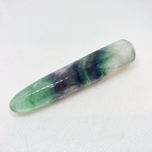 Load image into Gallery viewer, Multi-Hued 3 7/8 x 7/8 inches Fluorite Massage Crystal - Amazing 5434L - PremiumBead Primary Image 1
