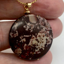 Load image into Gallery viewer, Lacy Madness Druzy Ocean Jasper 14K Gold Filled Pendant | 30mm | 1 3/4&quot; Long | - PremiumBead Alternate Image 4
