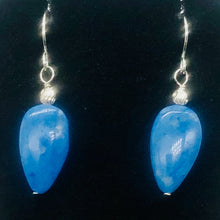Load image into Gallery viewer, Lapis Lazuli and Sterling Silver Earrings | 1 5/8&quot; (Long) | Blue | 1 Pair |
