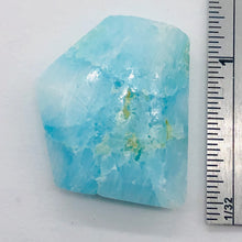 Load image into Gallery viewer, 43cts Druzy Natural Hemimorphite Pendant Bead | Blue | 27x23x8mm | 1 Bead |
