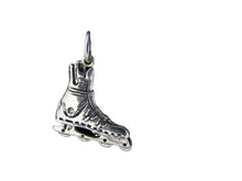 Load image into Gallery viewer, Whoosh Sterling Silver Roller Blade Charm Pendant 9967T
