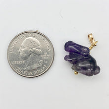 Load image into Gallery viewer, Hop! Amethyst Easter Bunny &amp; 14Kgf Pendant 509255AMG - PremiumBead Alternate Image 9
