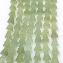 Load image into Gallery viewer, Delicate Carved New Jade Cone Shaped Beads | 12x10mm | 34 Beads |
