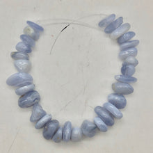 Load image into Gallery viewer, Natural! Blue Chalcedony Nugget Bead 8&quot; Strand - PremiumBead Alternate Image 7

