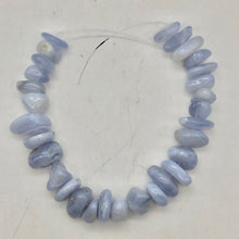 Load image into Gallery viewer, Natural! Blue Chalcedony Nugget Bead 8" Strand - PremiumBead Alternate Image 7

