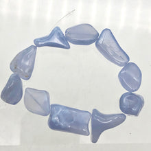 Load image into Gallery viewer, Half Strand of Blue Chalcedony 10 Pendant Beads - PremiumBead Alternate Image 6
