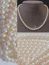 Load image into Gallery viewer, AAA Natural Wedding White Round 6.5-6mm FW Pearl Strand 104499 - PremiumBead Alternate Image 4
