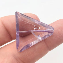 Load image into Gallery viewer, Natural Amethyst Faceted Lilac Triangle Focal Bead | 26x30x7.5mm | 1 Bead | 6656 - PremiumBead Alternate Image 8
