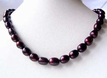 Load image into Gallery viewer, Stunning 9 to 11mm Black Cherry Pearl Strand 106985B - PremiumBead Primary Image 1
