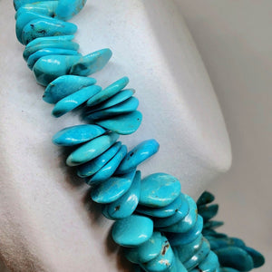 Designer Turquoise Pear Briolette Bead Strand 106751D - PremiumBead Alternate Image 4