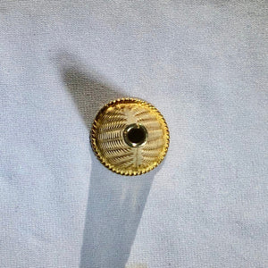 1 Designer 22K Vermeil Patterned C1 Bead 10341 - PremiumBead Alternate Image 3