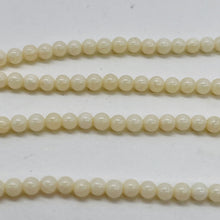 Load image into Gallery viewer, Natural Creamy White Coral Bead Strand 110454
