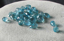 Load image into Gallery viewer, 1 Blue Zircon Faceted Briolette Bead, 5.5x4mm, Blue, 1.1 carats 4880 - PremiumBead Alternate Image 6
