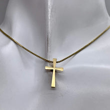 Load image into Gallery viewer, 14K Gold Cross Pendant | 3/4x1/2 inch | Gold | 1 Pendant
