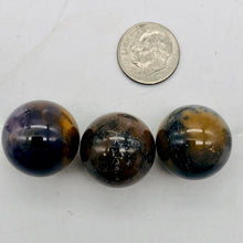 Load image into Gallery viewer, Dazzle! Purple Sage Faceted Agate | 20mm | Multi-color | Round | 3 beads | - PremiumBead Alternate Image 8
