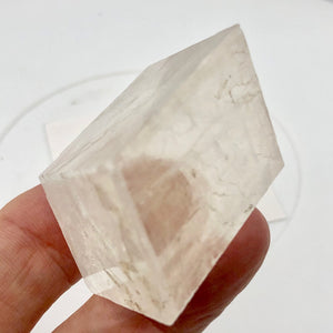 Optical Calcite / Raw Iceland Spar Natural Mineral Crystal Specimen | 1.5x1.4" | - PremiumBead Alternate Image 5