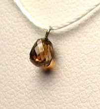 Load image into Gallery viewer, 0.53cts Champagne Diamond Brio &amp; 18K White Pendant 9817F - PremiumBead Primary Image 1
